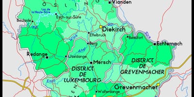 Lüksemburg harita konumu