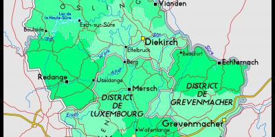 Lüksemburg harita konumu
